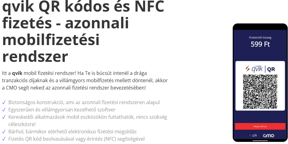 azonnali fizetési rendszer