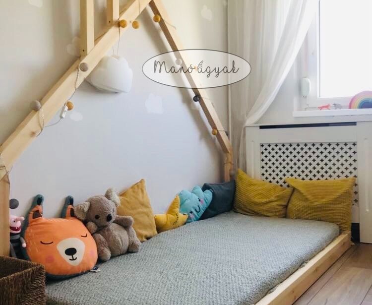 Montessori házikó ágy